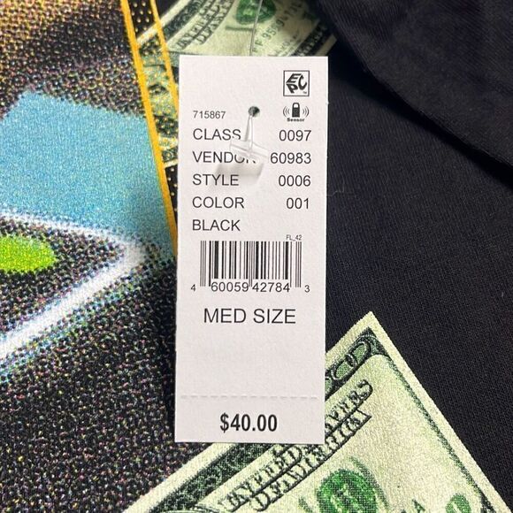 Market Netflix X Pacsun Mens Medium Black Squid Game Graphic Cotton Tshirt NEW - Picture 4 of 4